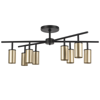 LR728408 Потолочная люстра Rullo Lightstar с поддержкой Алисы, (комплект из 571728+214440-8)