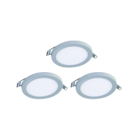 Нарушена упаковка!  <129058> 2067-3C Встраиваемый светодиодный светильник (комплект 3 шт.) Favourite Flashled