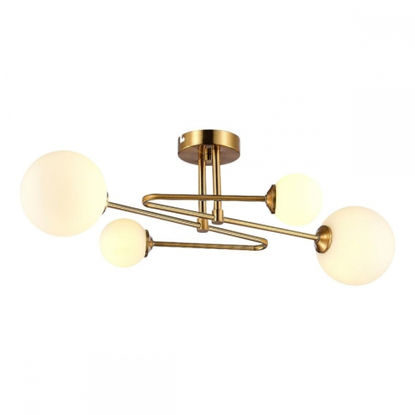 Люстра потолочная с Led лампочками в комплекте Evoluce SLE2211-302-04+Lamps 