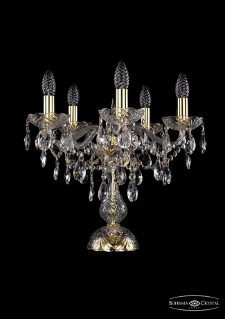 1415L/5/141-39/G Настольная лампа Bohemia Ivele Crystal 