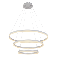 Подвесная диммируемая люстра с пультом ДУ Profit Light 6035/3 WHT 162W