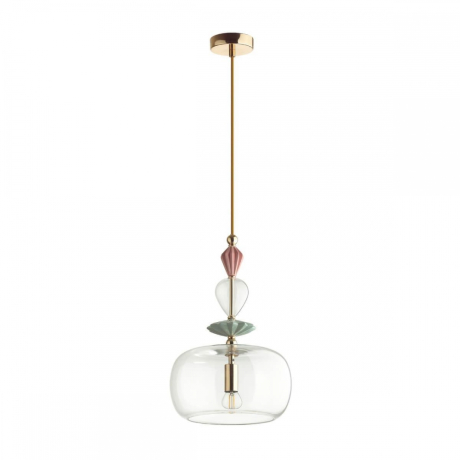 Подвесной светильник со светодиодной лампочкой E14, комплект от Lustrof. №277453-624558 