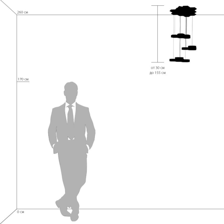 Подвесной светодиодный светильник Lightstar Favo 750222 