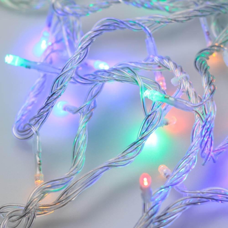 5м. Гирлянда нить RGB Ardecoled 230V ARD-String-Home-5000-Clear-50Led-Live RGB (25763)