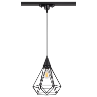 Однофазный светильник для шинопровода со светодиодной лампочкой E27, комплект от Lustrof. №141717-642360