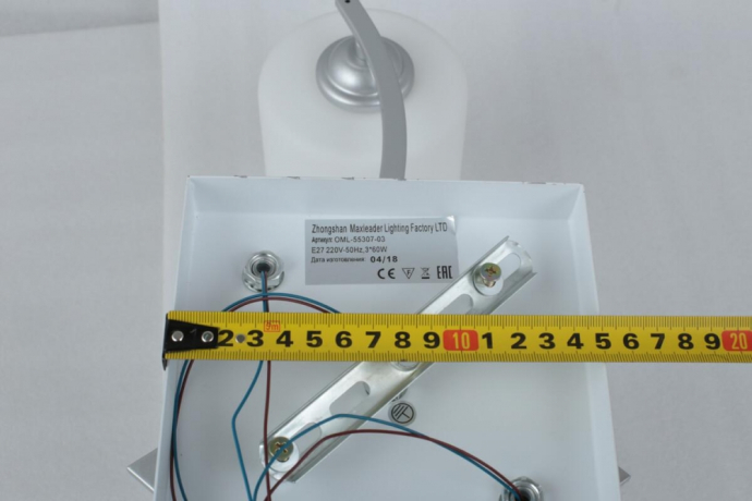 Люстра с поддержкой Маруси потолочная Omnilux OML-55307-03-M