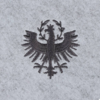 420134 Салфетка для сервировки декоративная (плейсмат) LAKANDAVA, L450, B300, H3, полиэстер, серый Eglo