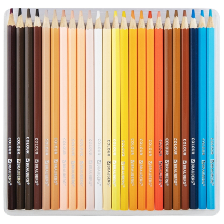 Нарушена упаковка!  <402390> Карандаши цветные супермягкие яркие классические BRAUBERG MAX, 72 цвета, грифель 3,3 мм, 181861 (181861)