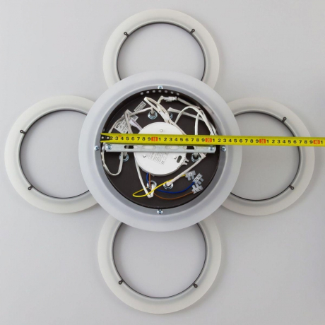 Потолочная светодиодная люстра с голосовым управлением Citilux Транай Смарт CL235A145E