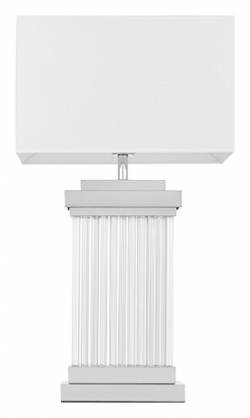 Настольная лампа декоративная LUMINA DECO Davos LDT 310 CHR+WT 