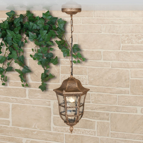 Dorado H черное золото (GL 1013H) черное золото Уличный подвесной светильник Elektrostandard Dorado H a043642