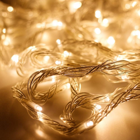 10м. Гирлянда нить теплый свет Ardecoled 230V ARD-String-Home-10000-Clear-99Led-Run Warm (25917)