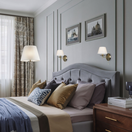 01008/1 античная бронза Торшер Eurosvet Hotel 