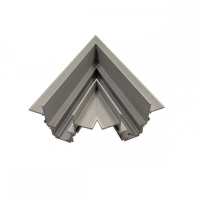 Угловой коннектор 45° для встраиваемого однофазного шинопровода Maytoni Technicall Gravity TRA010CLS-42W