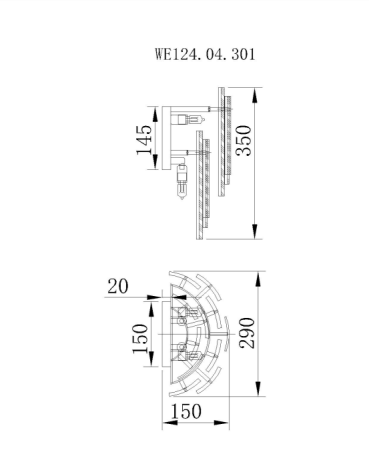 Бра, со светодиодными лампочками, комплект от Lustrof. 309980-623631