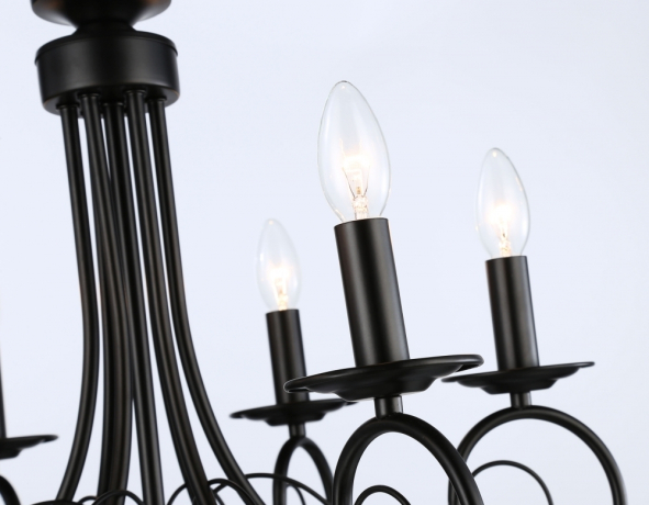 Люстра подвесная с лампочками Ambrella light TR9612+Lamps 