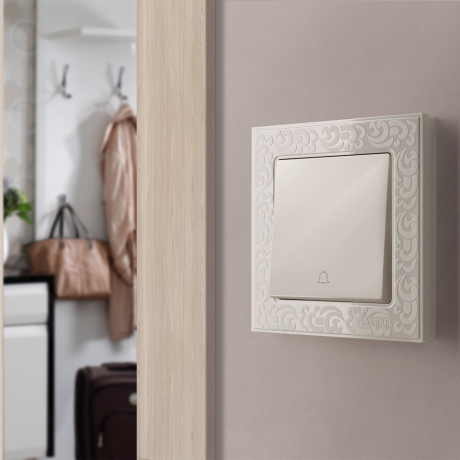 Кнопка звонка (слоновая кость) Werkel W1114503