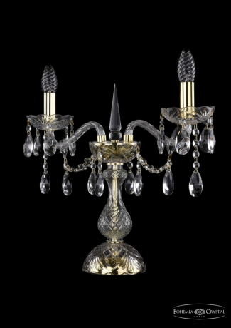1413L/2/141-39/G Настольная лампа Bohemia Ivele Crystal 