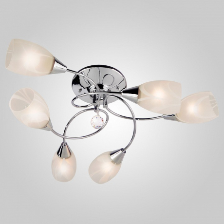 Потолочная люстра Eurosvet Virginia 2275/6 хром 