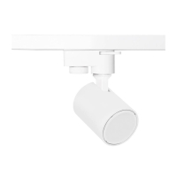 Светильник трекового однофазного шинопровода с Led лампочками в комплекте CRYSTAL LUX CLT 0.31 001 60 WH+Lamps