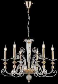 Люстра подвесная со светодиодными лампочками E14, комплект от Lustrof. №277143-623099