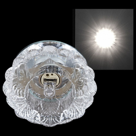 Встраиваемый светильник Sneha 07287 7287/H G9 WT CL 