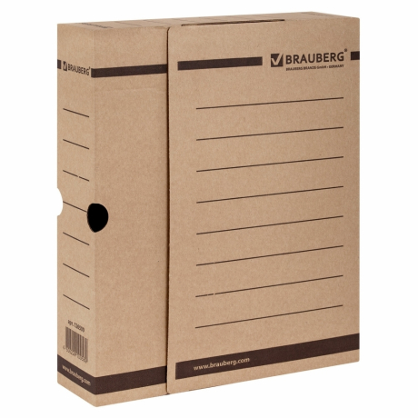 Нарушена упаковка. <199924> Короб архивный с клапаном А4 (260х325 мм) () 126509