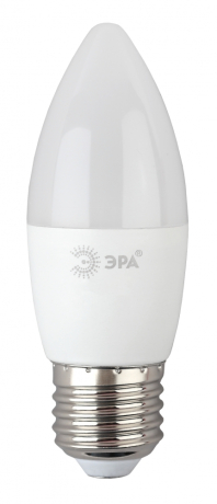 Лампа светодиодная ЭРА E27 10W 6500K матовая B35-10W-865-E27 R Б0045338 