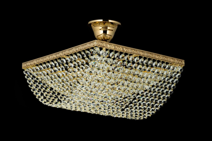 Потолочная люстра с лампочками Arti Lampadari Nobile E 1.3.30.501 G+Lamps 