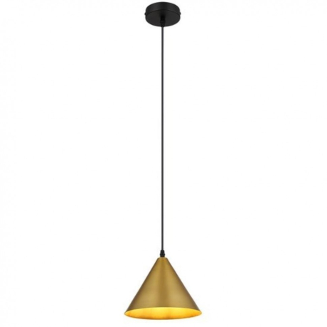 Подвесной светильник с лампочкой Arte lamp A7033SP-1BK+Lamps 