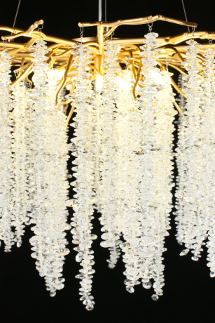 Люстра подвесная с Led лампочками в комплекте APLOYT APL.848.03.15+Lamps 