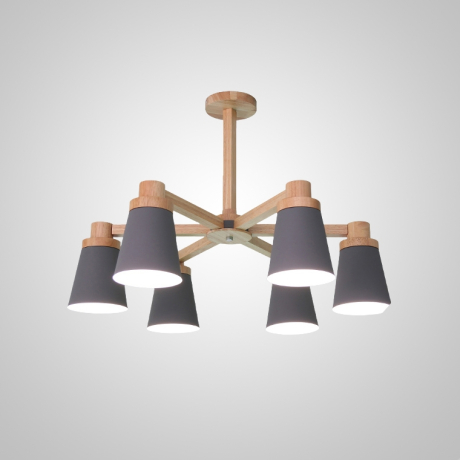 Люстра на штанге Prop 3 Grey ImperiumLoft prop01 (191988-23) 