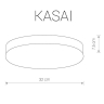 9491 Потолочный светильник Nowodvorski KASAI