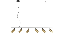 Подвесной светильник Crystal Lux CLT 015C6 L1200 BL-GO