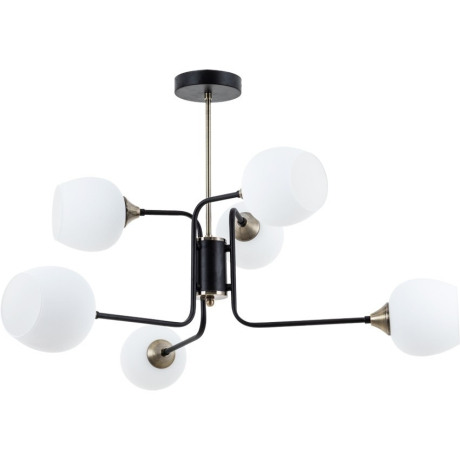 Люстра на штанге Arte Lamp Skat A3564PL-6BK 
