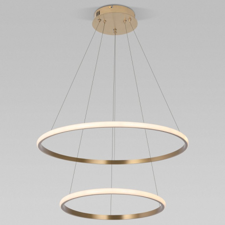 Подвесной светильник Eurosvet Collars 90264/2 латунь 