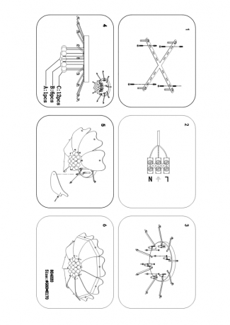 Потолочный светильник Lightstar с поддержкой Маруся Lobo 804020 