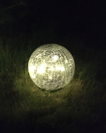 Садовый светильник Шар на солнечной батарее Эра ERASF012-24 (Б0044232)