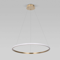 Подвесная диммируемая люстра с пультом ДУ 90264/1 латунь Eurosvet (a064101)