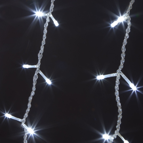 Гирлянда занавес 1,5*1м IP20 Eurosvet 200-001 белый (a044087)