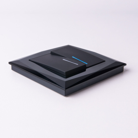 Рамка на 1 пост (черный) Werkel W0011208