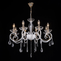 Люстра подвесная с лампочками DeMarkt 683015008+Lamps