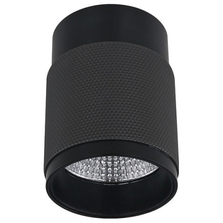 Накладной светильник iLedex Delta 1955-10W-3000K-36 BK+GRP 