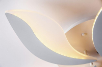 Потолочная диммируемая люстра с пультом ДУ Escada Wind 10214/SG (60W)