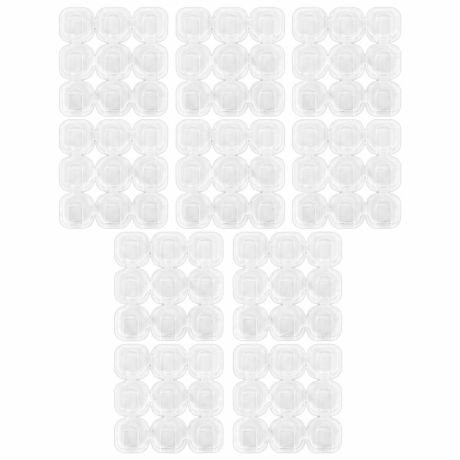 Нарушена упаковка!  <672485> Крючки самоклеящиеся для гирлянд и проводов 1,5х1,5см, КОМПЛЕКТ 90 шт., LAIMA Home, 608797 (608797)