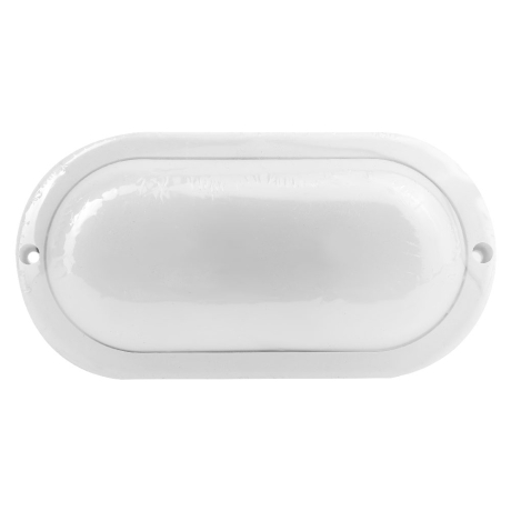 Ultraflash LBF-0903 C01 (Св-к LED влагозащищённый, 18 Вт, IP65, 220В, 6500К, овал) (15350) 