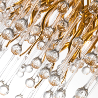 Подвесная люстра со светодиодными лампочками G9 , комплект от Lustrof. №284464-623050