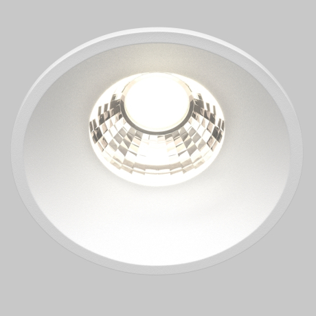 Встраиваемый светильник Maytoni Technical Round DL058-7W4K-W 
