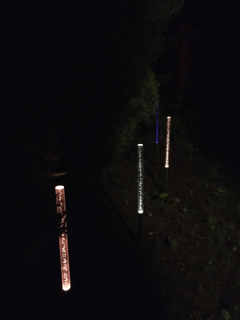 Садовый светильник Пузырьки на солнечной батарее, 4 шт Эра ERASF024-22 (Б0044231)