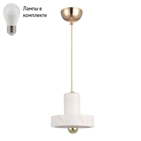 Подвесной светильник с лампочкой CRYSTAL LUX Goccia SP1+Lamps 